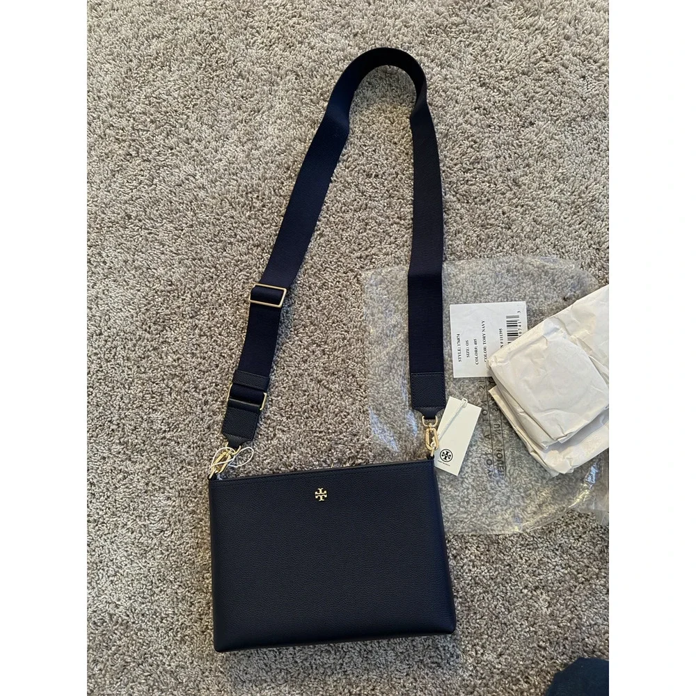 Tory Burch bag navy swingback
